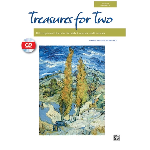 Treasures for Two Vocal Duets Book/CD