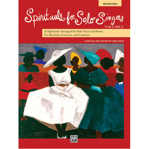 Spirituals for Solo Singers 2 Medium/High Vocal Sheet Music Collection