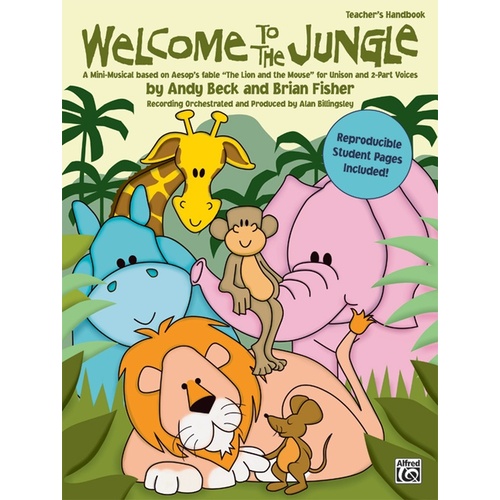 Welcome to the Jungle S/Trax CD - Choral Sheet Music