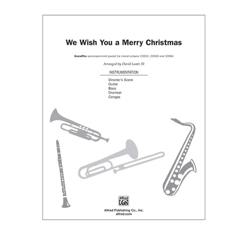 We Wish You a Merry Christmas SoundPax Choral Sheet Music