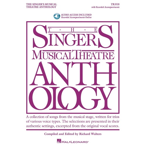 Singers Musical Theatre Anth Trios Book/Online Audio (Softcover Book/Online Audio)