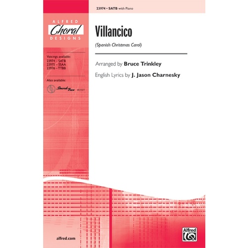 Villancico SATB/Piano Arrangement by Trinkley
