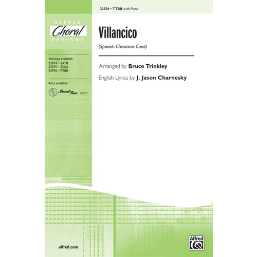 Villancico TTBB/Piano Arrangement by Trinkley