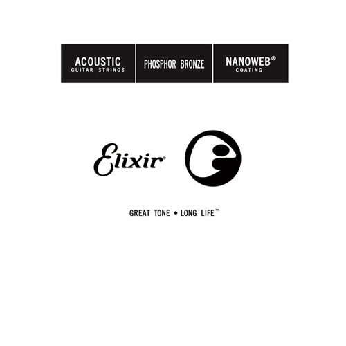 Elixir : #14124: Phos Bronze 0.024 Acoustic Single String