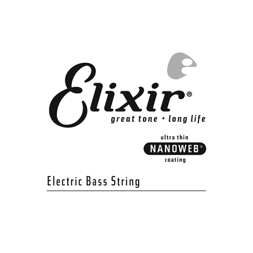 Elixir : #15400: Bass Nano 0.100 L Single Strings