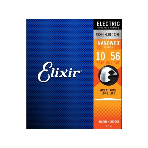 Elixir : #12057: Electric Nano 7 String Lite 10-56