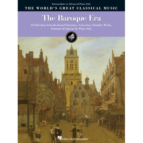 Baroque Era Inter/Adv Piano Solo Wgcm (Softcover Book)