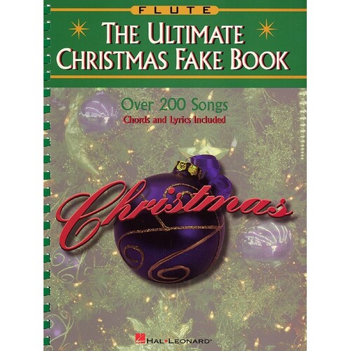 Ultimate Christmas Fake Book Flute 