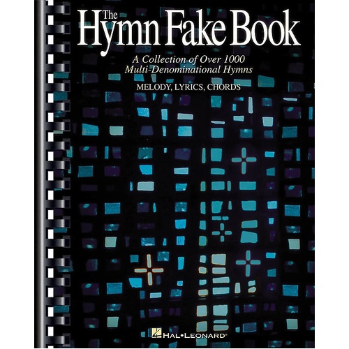 Hymn Fake Book C Melody/Lyrics/Chords (Spiral Bound Book)