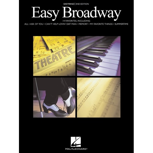 Easy Broadway Easy Piano (Softcover Book)