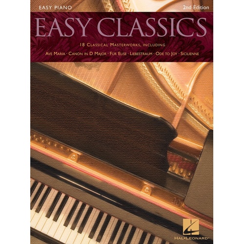 Easy Classics Easy Piano Ep 2nd Edition (Softcover Book)