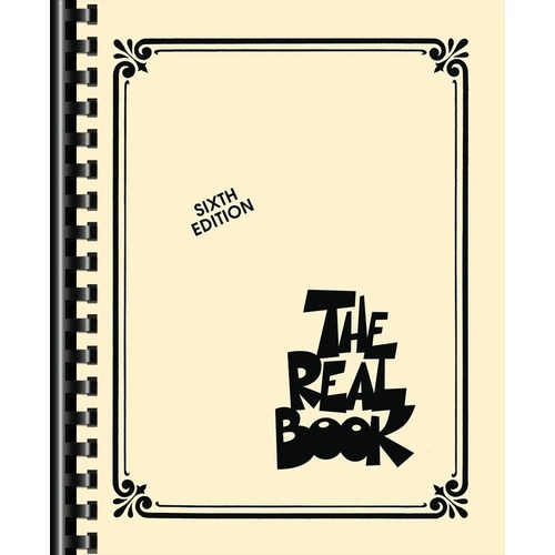 The Real Book Volume 1 C Edition by Hal Leonard - Spiral Bound Fake Book for All Instruments with 400 Songs