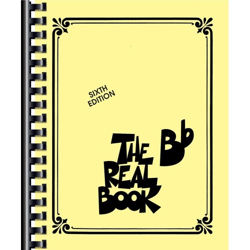 The Real Book Volume 1 B Flat Edition - Hal Leonard - 462 Pages - All Instruments - Spiral Bound Fake Book