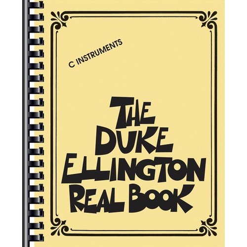Duke Ellington Real Book C Instruments (Spiral Bound Book)