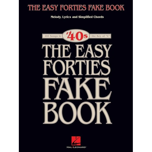 Easy Forties Fake Book for Piano & Keyboard