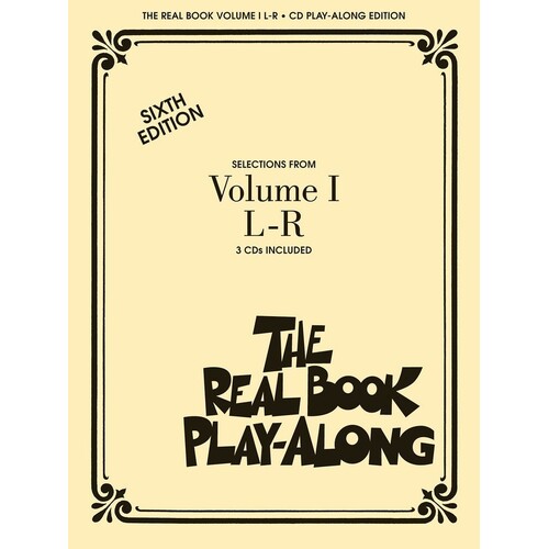 The Real Book Playalong Vol 1 3CD L-R (CD Only)