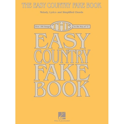 Easy Country Fake Book in the Key of C