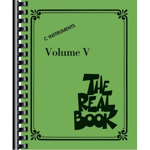 The Real Book Volume 5 C Edition - Fake Book for All Instruments, 504 Pages, Hal Leonard