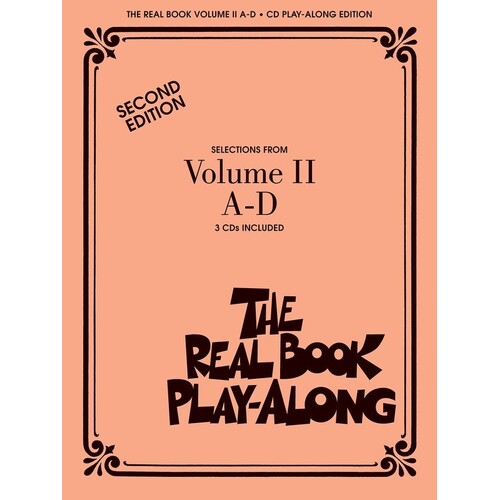 The Real Book Playalong Vol 2 3CD A-D (CD Only)