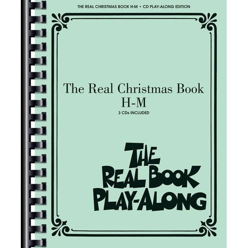 Real Christmas Book Play Along Vol H-M 3CDs (CD Only)