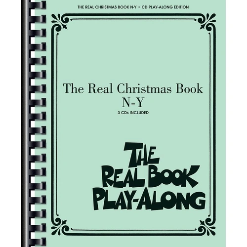 Real Christmas Book Play-Along Vol. N-Y 3 CDs for All Instruments