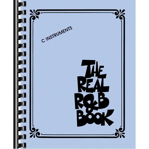 Real R&B Book for All Instruments - 265 Hits with Lyrics, Fake Book Format, 536 Pages, by Hal Leonard