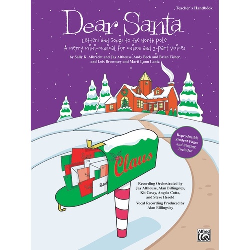 Dear Santa Mini Musical CD Kit Book/CD
