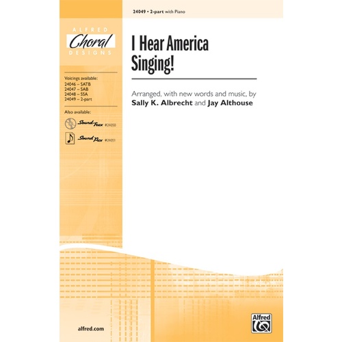 I Hear America Singing 2 Part