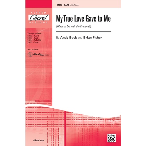 My True Love Gave To Me SATB/Piano