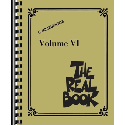 The Real Book Volume 6 C Edition