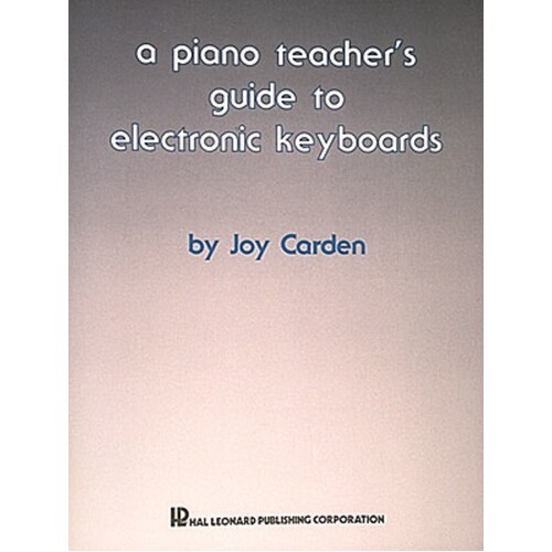 Piano Teachers Guide Elec Kb 