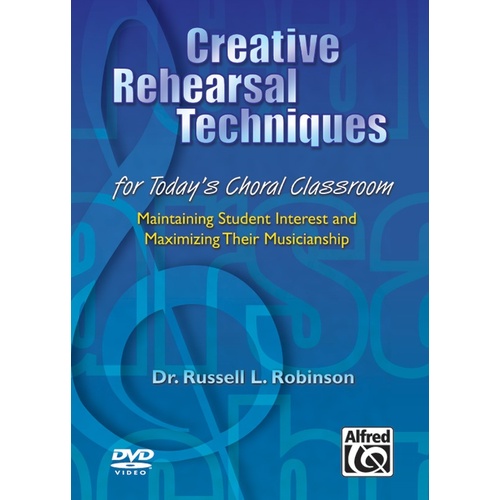 Creative RehearSal Techniques DVD
