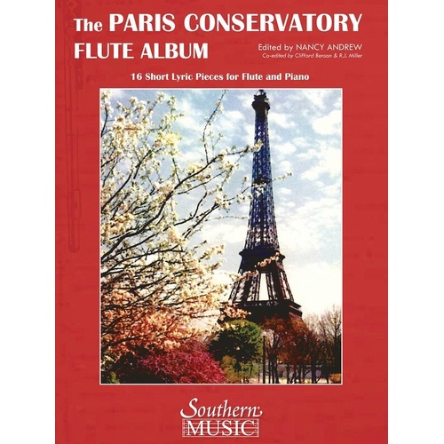 Paris Conservatory Flute Album for Flute and Piano