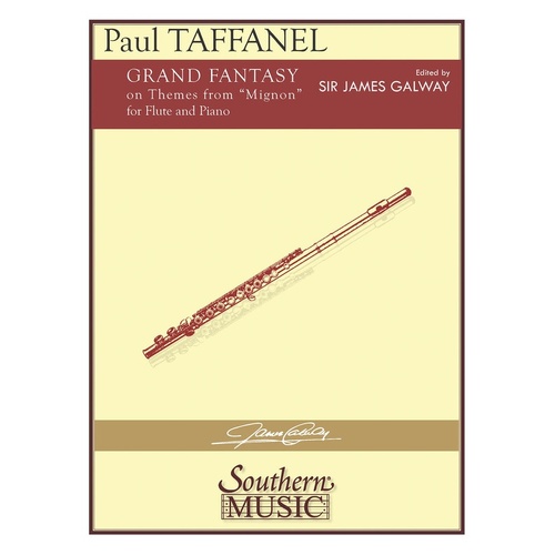 Grand Fantasy On Mignon Flute/Piano Ed Galway (Softcover Book)