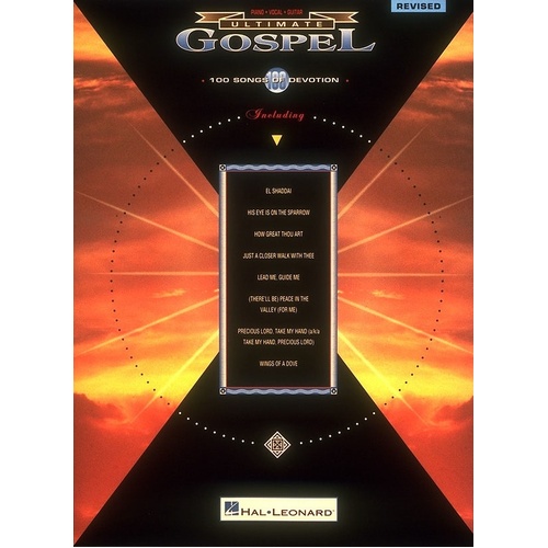 Ultimate Gospel PVG 100 Songs Of Devotion (Softcover Book)
