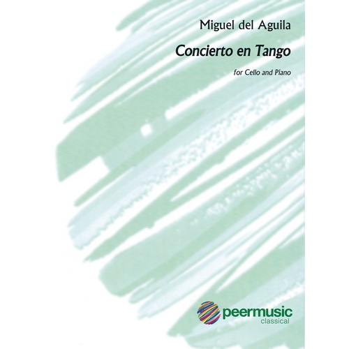 Aguila - Concerito En Tango For Cello/Piano (Softcover Book)