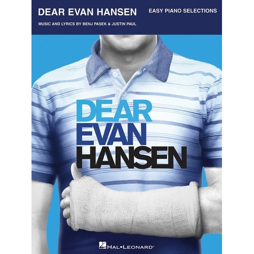 Dear Evan Hansen Easy Piano Vocal Selections