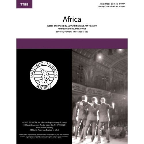 Africa TTBB A Cappella (Octavo)