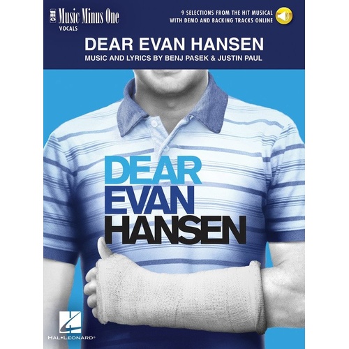 Dear Evan Hansen Music Minus One Vocal Folio