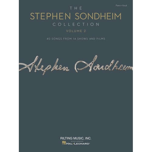 Stephen Sondheim Collection Vol 2 PVG 