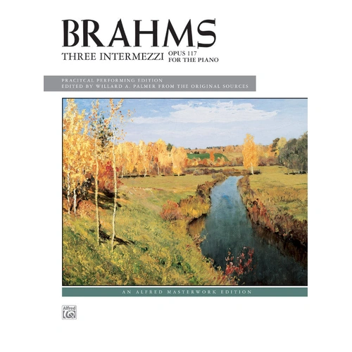 Brahms Intermezzi Op 117 for Piano Sheet Music