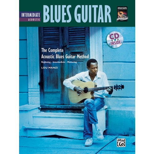 Intermediate Acoustic Blues Guitar Book/CD