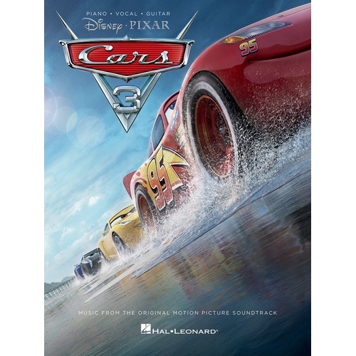 Cars 3 Movie Soundtrack Songbook for Piano, Vocal & Guitar - 48 Pages by Hal Leonard