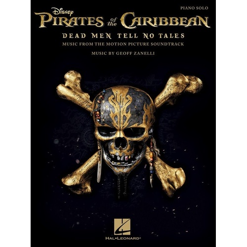 Pirates of the Caribbean: Dead Men Tell No Tales Piano Solo Songbook