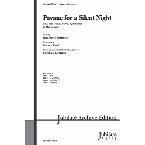 Pavane For A Silent Night SATB
