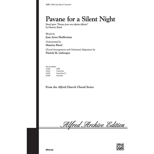Pavane For A Silent Night SAB