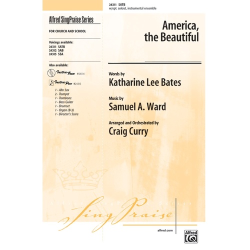 America the Beautiful SATB Arrangement by Curry