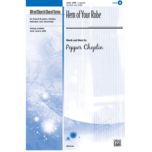 Hem Of Your Robe SATB