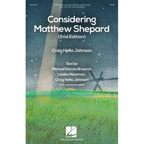 Considering Matthew Shepard SATB Choral Score (Softcover Book)