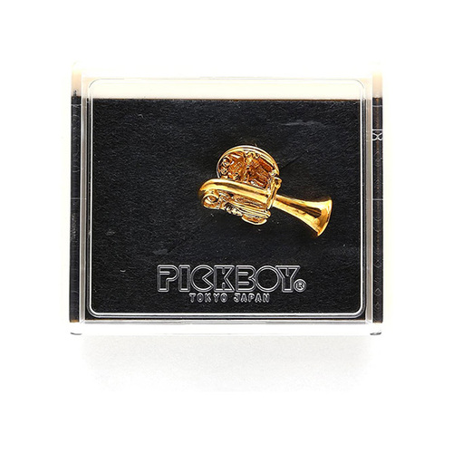 Pickboy Brooch Goldplated- Tuba
